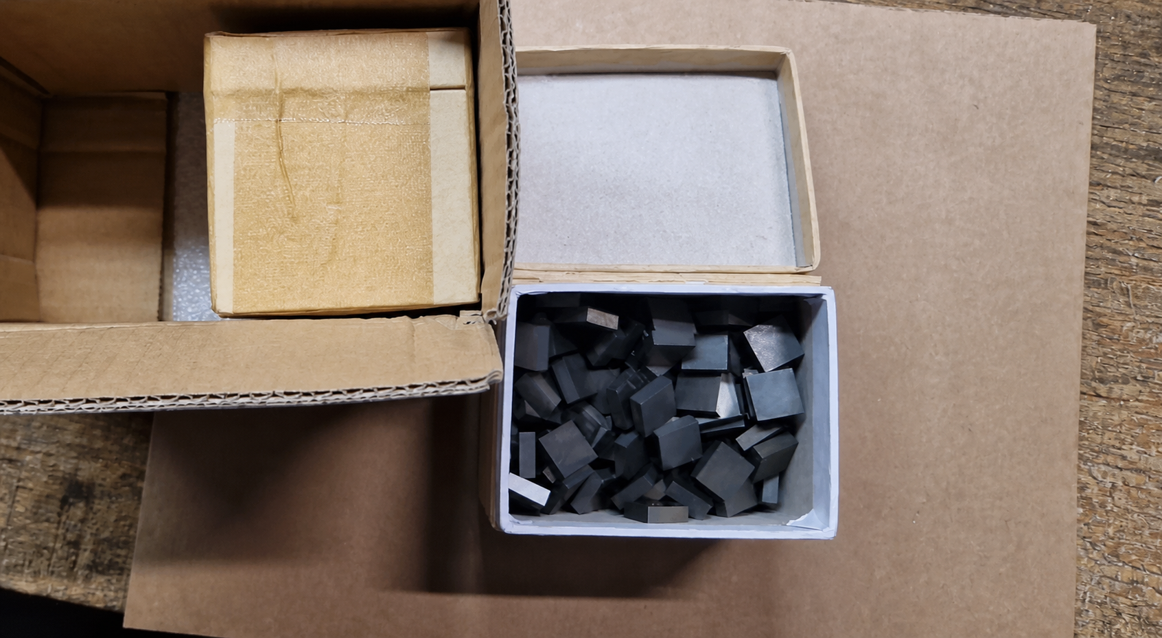 ТК cemented-carbide plates prepared for commercial supply